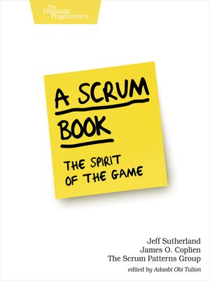 cover image of A Scrum Book